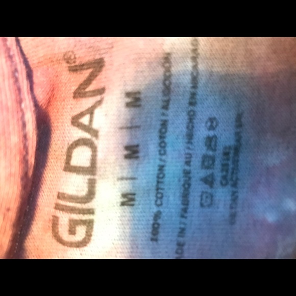 Blue, red, gray, and black adult medium shirt - Picture 3 of 3